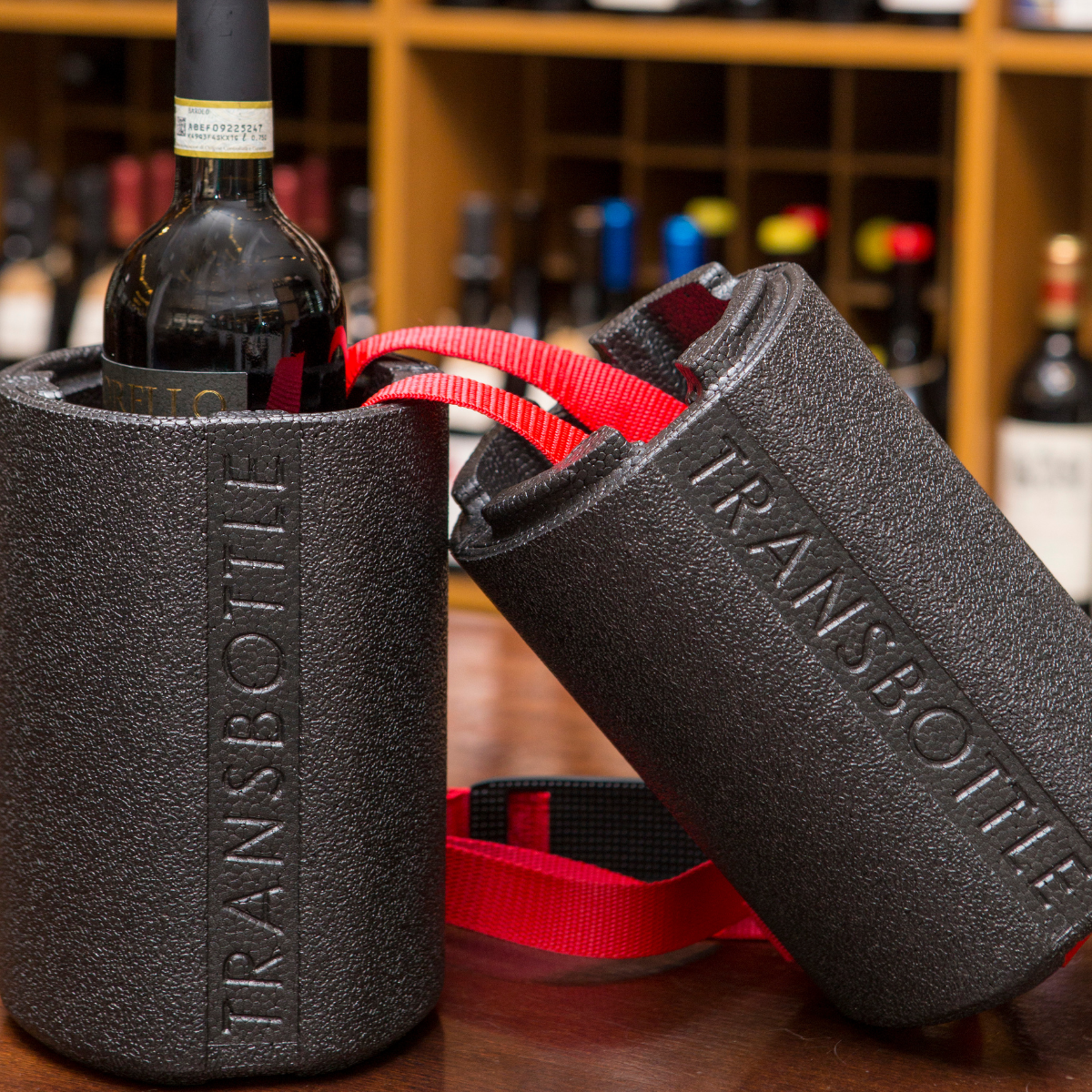 Transbottle para 1 garrafa t + Gelo Artificial Reutilizável