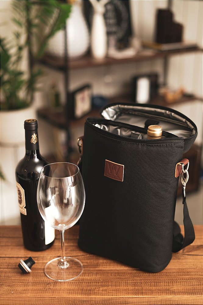 Bolsa Térmica Noir - 2 Garrafas